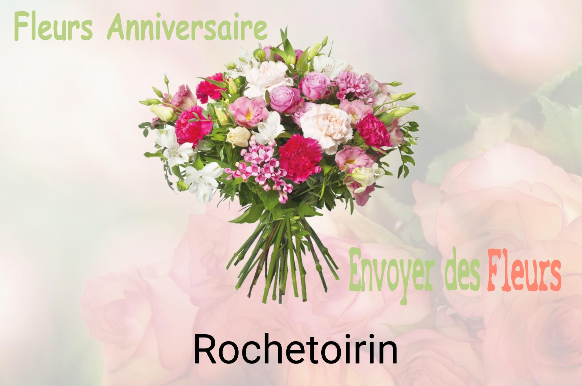 Bouquet de fleurs d’anniversaire livré à Rochetoirin